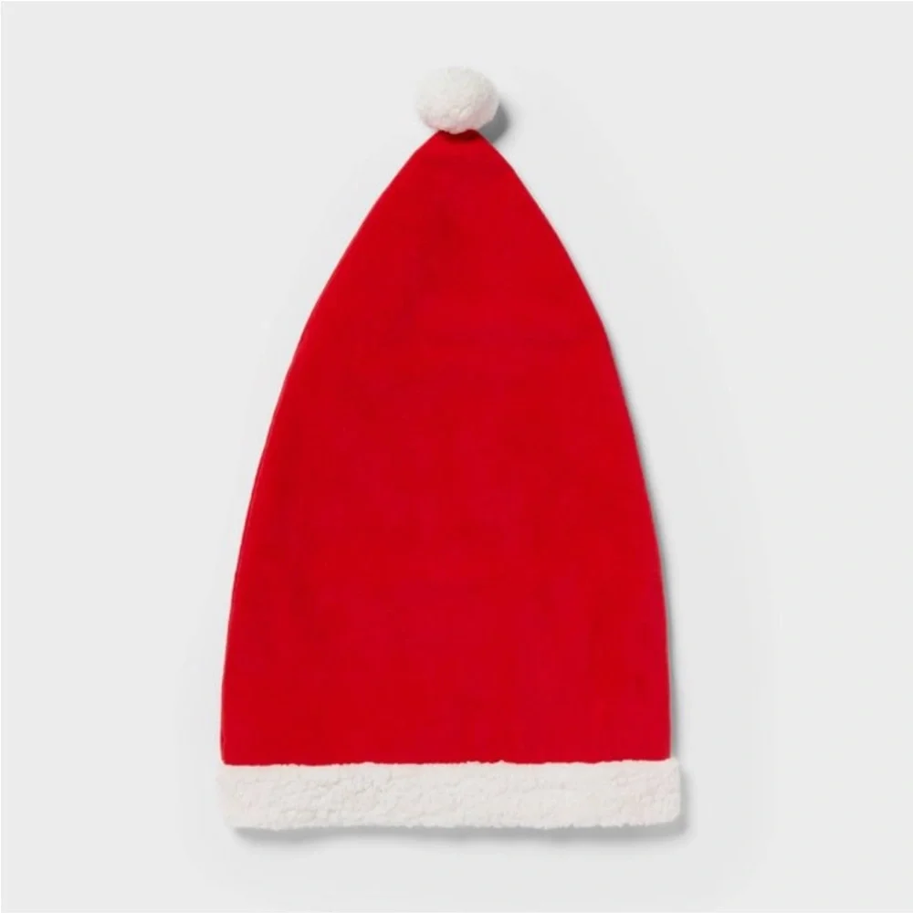 Red Santa Hat Cat Bed